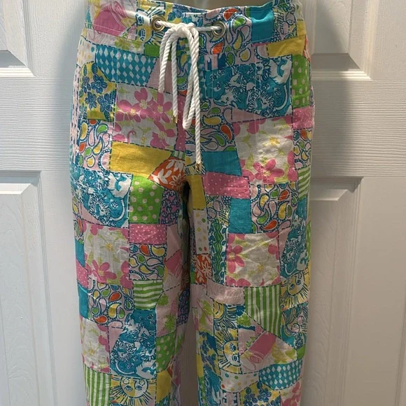 Lilly Pulitzer- Resort Pant Printed size 14 NWT - Picture 3 of 8